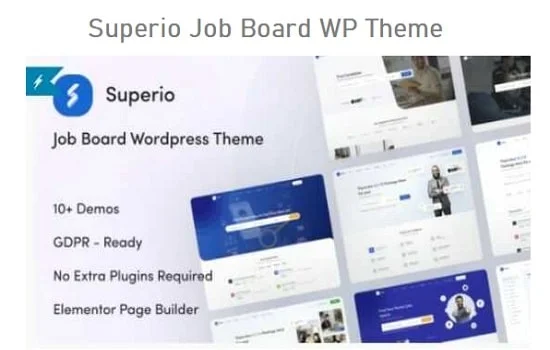 Superio Theme GPL v1.3.12 – Job Board WordPress Websites